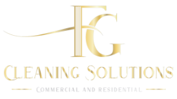 The logo for cleaning solutions commercial and residential